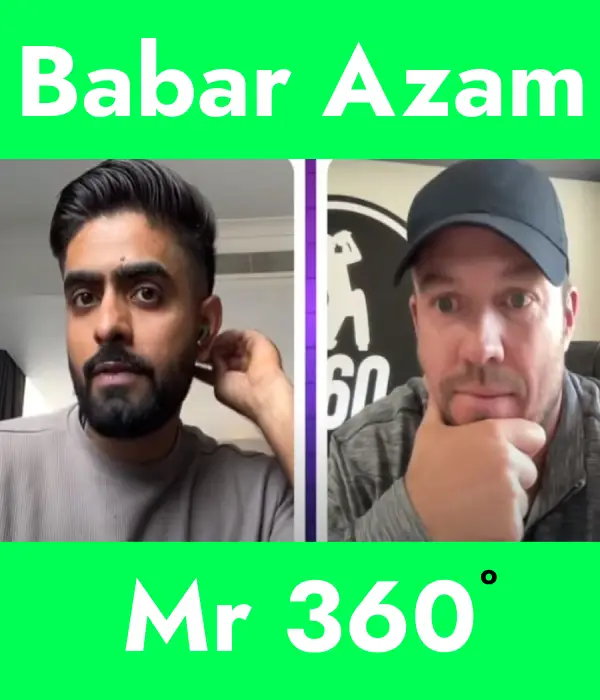 Babar Azam and AB de Villiers